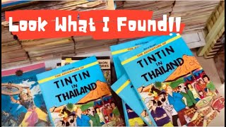 Amazing Find  Tintin in Thailand  Unofficial Comic  Herge  Adventures of TinTin European Comics [upl. by Franky]