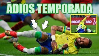 LESION GRAVISIMA DE NEYMAR Fuera toda la temporada [upl. by Akenat114]