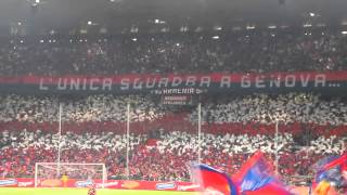 Genoa  Sampdoria 2014  2015  Coreografia Gradinata Nord Genoa [upl. by Prakash]