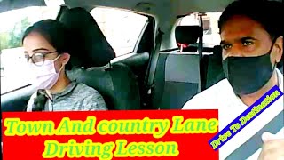 Town And country Lane Driving Lesson in Brentwood UK drivinglessonsforbeginners  brentwood [upl. by Akehsyt505]