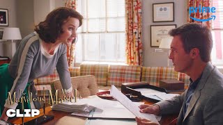 Midge Maisel Comic and Boss  The Marvelous Mrs Maisel  Prime Video [upl. by Yelram]