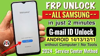 Without Talkback 2024  Samsung Frp Bypass Android 11121314 Without Pc  No 0  Adb Fail [upl. by Hacissej119]