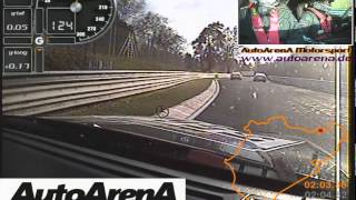 Nordschleife Onboard Taxifahrt AutoArena Motorsport [upl. by Gorlin]