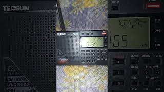 Tecsun pl 330 SW 6165 MHz [upl. by Ramoj]