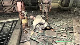 Skyrim Game Breaking Bug Dawnguard DLC [upl. by Farrand]