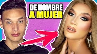 MAQUILLAJE DE HOMBRE A MUJER  Transformación Extrema 👨🏻👸  EDDURAF [upl. by Euqinobe]