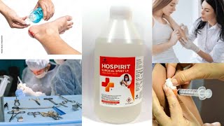 Surgical Sprit Uses Benefits in Hindi  Antiseptic  Surgical Sprit का उपयोग क्यों किया जाता ह [upl. by Heydon]