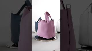 Hermes Picotin Lock 18 Mauve Sylvestre Bag Palladium Hardware • MIGHTYCHIC • [upl. by Lohrman]