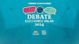 VIVO Elecciones UNLaR DebateUNLaR [upl. by Ytsirt753]