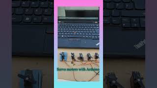 Servo motors with Arduino [upl. by Axela228]