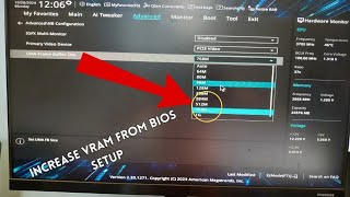 Optimizing VRAM for Gaming A StepbyStep Guide Using Bios Setup [upl. by Lankton]