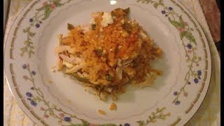 Arroz relleno con Pollo paso a paso como preparar [upl. by Anelas765]