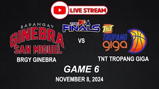 LIVE NOW BRGY GINEBRA vs TNT TROPANG GIGA  PBA FINALS  November 8 2024  NBA2K24 Simulation Only [upl. by Cornel]