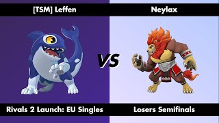 TSM  Leffen  Orcane  vs Neylax  Zetterburn    EU Losers Semifinals [upl. by Rebecca991]