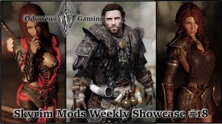 Skyrim Mods Weekly Showcase 18  The Aesir are Here [upl. by Demmahom55]