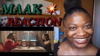 TAGNE X MANAL  MAAK Official Music Video  REACTION  Malaika Katchunga [upl. by Mascia131]