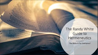 Hermeneutics  Lesson 5  Hermeneutics Your Philosophy Of Language [upl. by Sidonie4]