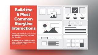 The 5 Most Popular ELearning Templates in Articulate Storyline 360 [upl. by Simonette]