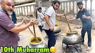 Haleem banana howa boht mushkil 😞  garmi ne bura haal kardiya🔥 [upl. by Enimzzaj]