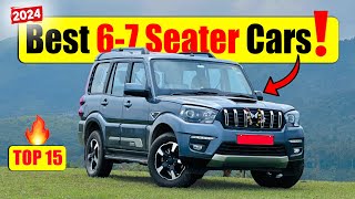 Top 15 best selling 7 seater cars in india September 2024 [upl. by Elum]