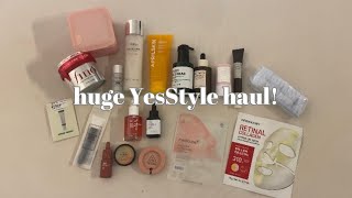 my biggest yesstyle haul everything i bought this month🛍️ [upl. by Abel]