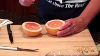 How To Cut A Grapefruit Video  RadaCutlerycom [upl. by Ashla]