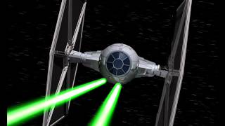 Star Wars Tie fighter blaster sound effect [upl. by Adallard]