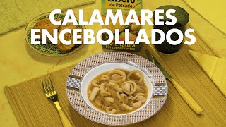 CALAMARES ENCEBOLLADOS  Gallina Blanca [upl. by Kelbee]