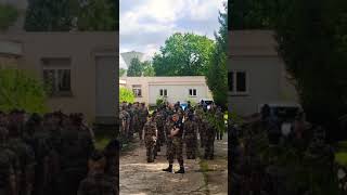 La Cavalcade  chant militaire de la PMG à Beynes [upl. by Nitnelav777]