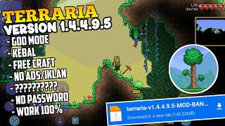 NEW UPDATE TERRARIA MOD APK V14495 GOD MODE [upl. by Covell]