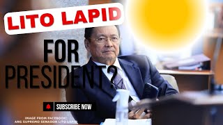 Posibilidad na Maging Presidente ng Pilipinas si Senador Lito Lapid Isang Malalimang Pagsusuri [upl. by Lsil]