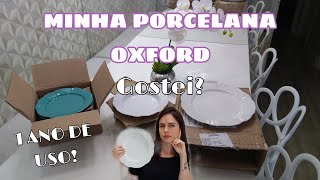 PORCELANAS DA OXFORD Gostei 1 ano de uso [upl. by Otreblide]