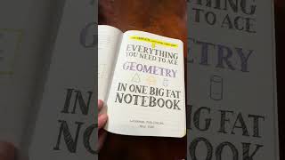 Everything You Need To Ace Geometry In One Big Fat Notebook math books geometry [upl. by Radcliffe924]