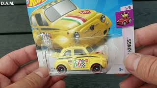 Ford Escort RS2000 and Fiat 500D Modificado Unboxing Hot Wheels [upl. by Rafael]