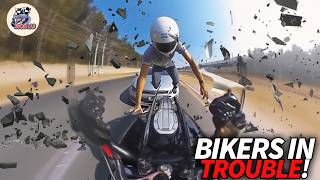 BRUTAL MOTORCYCLE CRASHES  CRAZY amp EPIC Motorcycle Moments 2024 6 [upl. by Aillemac]