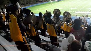 Robert W Groves High School Marching Rebel Band “H Spot”  Cymbal View 101824 [upl. by Atikel]