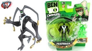 Ben 10 Omniverse OmniPlasm Feedback Action Figure Toy Review Bandai [upl. by Freddi]