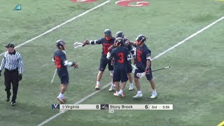 MENS LACROSSE  Stony Brook Highlights [upl. by Loggia830]