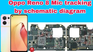 Oppo Reno 8 Mic way Oppo reno 8 Mic jumper oppo reno 8 mic not working schematic diagram oppo [upl. by Farlie390]