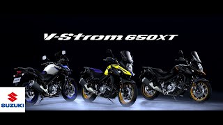 Color Lineup  2024 VStrom 650XT  Suzuki [upl. by Lrat960]