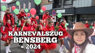 KARNEVALSZUG BENSBERG 2024 [upl. by Vania]