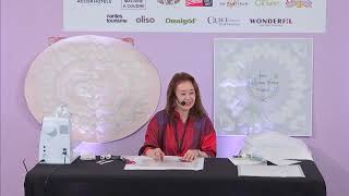 Yuki Yokoi  Présentation de la technique du Trapunto  Salon Pour lAmour du Fil 2023 FRJP [upl. by Ardnu]