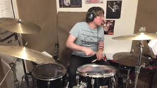 Rockschool Grade 4 Drums  Respect Section D Develop section bars 25 to 33 [upl. by Flori821]