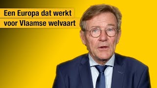 Van Overtveldt “Een Europa dat werkt voor Vlaamse welvaart” [upl. by Bunce]