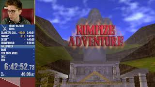 Clint Stevens  Nimpize Adventure OoT romhack Part 1 March 20 2019 [upl. by Lehet]