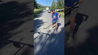 How to shoot a street hockey ball streetHockey Hockey Teaching ￼ [upl. by Loutitia]