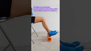 Ejercicio para la fascitis plantar 💜 fascitisplantar piessanos piessaludables tips shortsviral [upl. by Cullan]