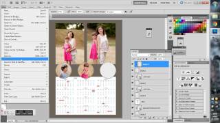 Jak vytvořit kalendář ve photoshopu [upl. by Harias]