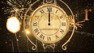 Happy New Year CLOCK 2020 Original Countdown Timer with Sound Effects [upl. by Sheehan582]