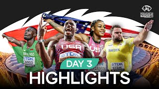 Day 3 Highlights  World Athletics Championships Budapest 23 [upl. by Solokin]